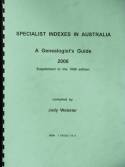 book Specialist Indexes 2006